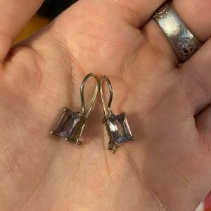 Beautiful amethyst earrings